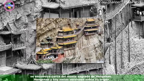 El templo colgante que desafía la gravedad: Está en China tiene más de 1.500 años | Arquitectura y