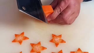 Make an art with carrot