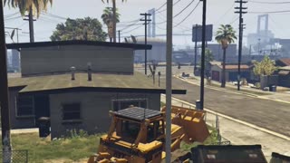 Drunk Driving A Bulldozer In RP 😂