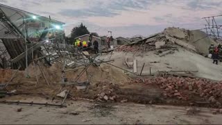 51 workers trapped as building collapses in George