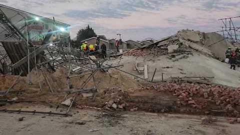 51 workers trapped as building collapses in George