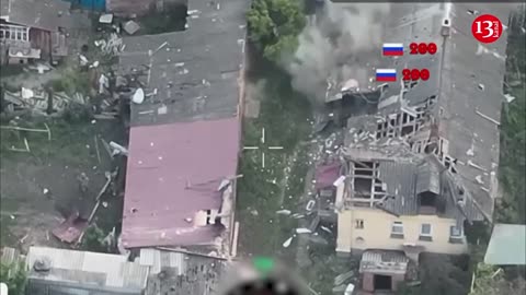 Ukrainian policemen joining the fighting in Kharkiv attacked houses where Russians were hiding