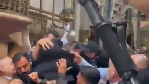 Israeli Authorities Raid Ceremony In Jerusalem