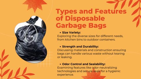 Disposable Garbagg Bags