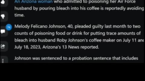 Woman tries to kill husband - Gets probation....