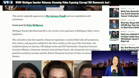 Michigan Senator Goes Viral After Dire Election Fraud Warning