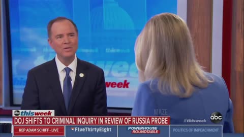 FLASHBACK: Adam Schiff said "When you win an election, you don’t seek to prosecute the losing side"