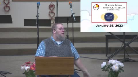 Pastor Johns 15 Minute Seminar on State of The Church. Part 5 of 5