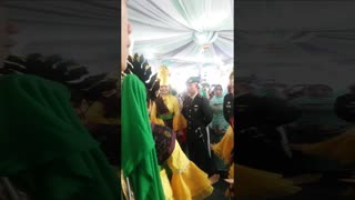 Traditional Dance at the Wedding of Members of the Military Academy
