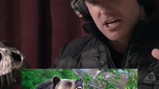 Hunter Gags Out Grizzly - Podcast Clip