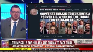 Trump Requests Hillary and Obama Be Put on Trial Over TREASON Charges