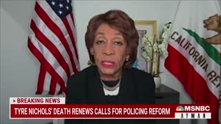 Maxine Waters Claims Key Republicans Are "Domestic Terrorists" In SAD Rant