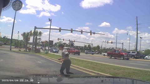 Collision Between Car and Bicycle Caught on Dashcam