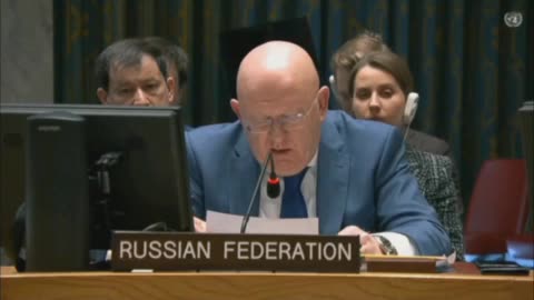 Statements by Russia's permanent representative to the UN Nebenzya