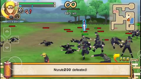 Naruto Shippuden Ultimate Ninja Impact Gameplay Part 11(PSP) - The Simulation
