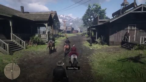 Red Dead Redemption 2 Bankraub in Valentine