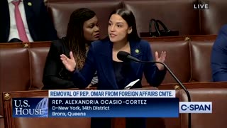 WATCH: AOC Uses Every Buzz Word In Rant Defending Ilhan Omar
