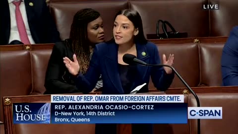 WATCH: AOC Uses Every Buzz Word In Rant Defending Ilhan Omar