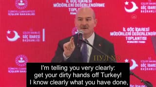 Turkish Interior Minister to U.S. Ambassador: Get Your Dirty Hands Off Turkey