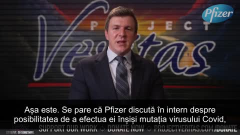 Project Veritas dezvăluie comentarii ȘOCANTE ale directorului de cercetare Pfizer