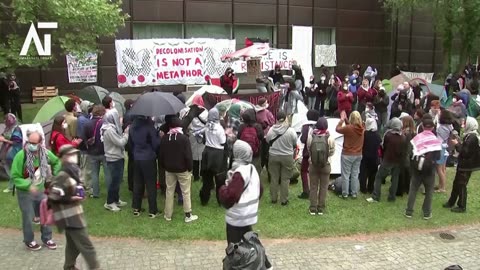 German police clear pro Palestinian camp at Berlin university | Amaravati Today