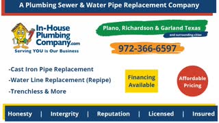 Professional Plumbing Sewer & Water Pipe Replacement & Trenchless Services