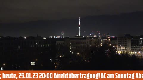 29.01.23 20:00 Direktübertragung! DC am Sonntag Abend