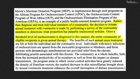 Mass Ivermectin GENOCIDE Has Been Happening For Decades?! - WHO, UN, Merck, Bill & Malinda Gates Foundation, World Bank & Kissinger's World Population Plan Of Action