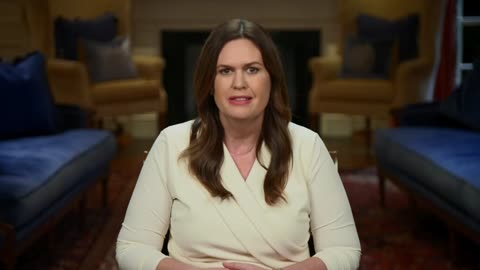 Gov. Sarah Huckabee Sanders on Biden: "He's the first man to surrender his Presidency to a woke mob that can't even tell you what a woman is."