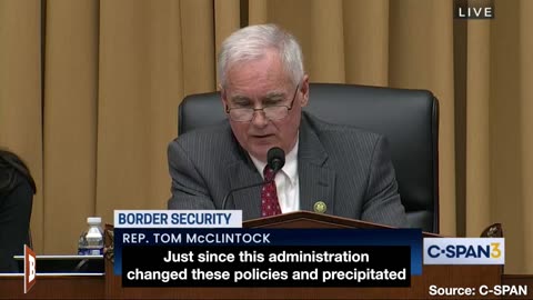 McClintock: Biden Has Welcomed 2.9M Illegal Aliens Into U.S., a Population the Size of Mississippi