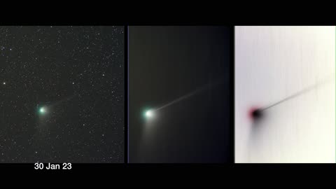 Comet c/2022 E3 ZTF Approaches Earth