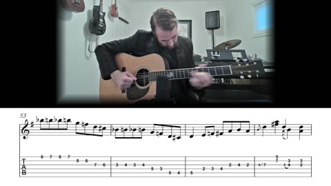 When the Saints Go Marching In - Carter Style Flatpicking Guitar Lesson (Sheet Music + TAB)
