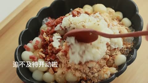 Make your own ice for the first timeTangyuan,