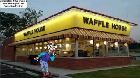 Drew Pickles goes to Waffle House