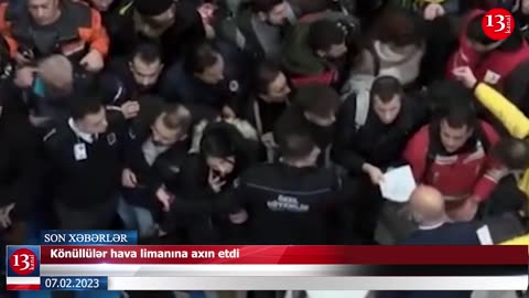 Türkiyədə zəlzələ qurbanlarının sayı durmadan artır; Könüllülər İstanbul hava limanına axın edir