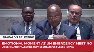 Algeria's Emotional Speech At The United Nations Sends Shockwave; Netanyahu Isolated!