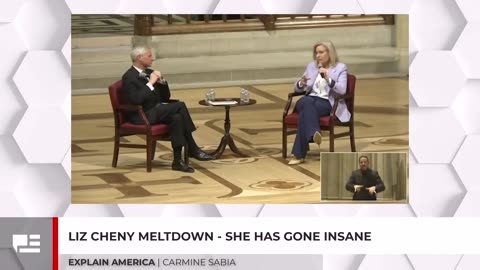 Liz Cheney Meltdown - She Has Gone Insane