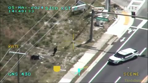 St. Johns County Sheriff’s releases helicopter video of police chase, leads to arrest with 8 charges