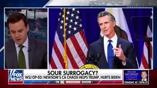 Newsom gets pushback for college protest response