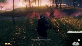 Ghost of Tsushima - Blood on the Grass