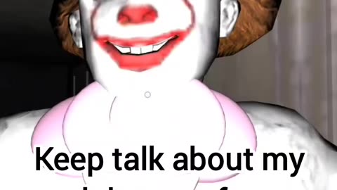 This Chubby Clown Became Violent For No Reason! 🤡😢 High Quality Horror Games Meme Edit