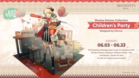 Arknights Webpage Event PV - Rhodes Island Vacation