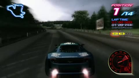 Ridge Racer 6 Basic Route #32 Gameplay(Career Walkthrough)