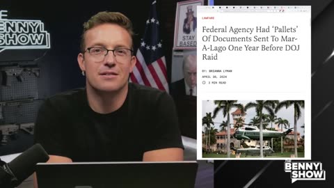 The Benny Show Emails REVEAL Biden SENT PALLETS Of Classified Docs To Mar-A-Lago