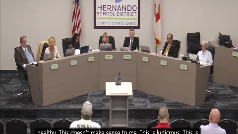 School Board Meeting May 7 Hernando County Book reviews