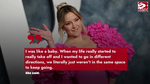 Kate Hudson Shares the Emotional Toll of Her Split with Chris Robinson.