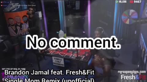 Brandon Jamal - Single Mom feat. Fresh&Fit [unofficial remix] Edit (Background vocals: Doja Cat)