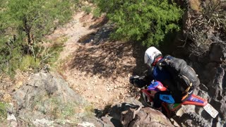 A little off road exploring on our Beta 300's