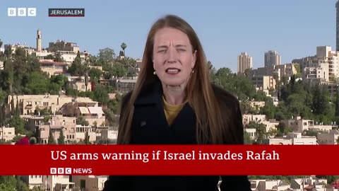 President Biden warns Israel against Rafah invasion | BBC News
