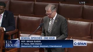Rep. Brian Babin Addresses the Censorship of Conservative Voices